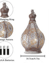 Battery Operated Moroccan Table Lamp