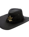 Western cowboy Sheriff hat