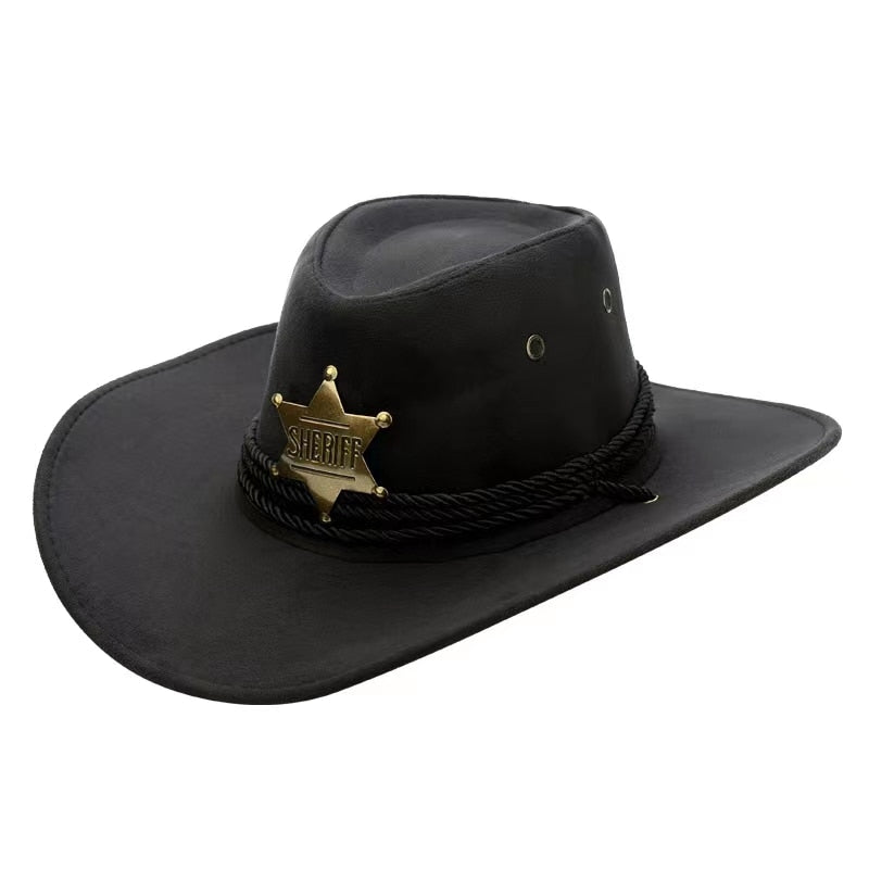 Western cowboy Sheriff hat