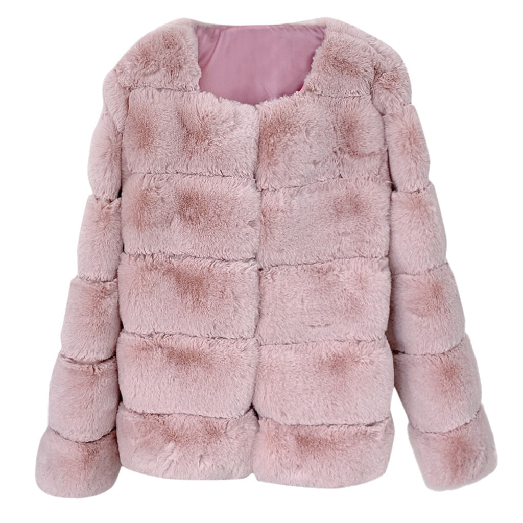 100% Faux Fur High Quality Vest Coat