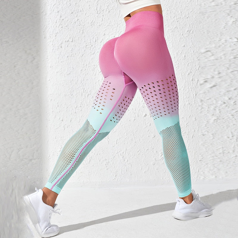 High Waist Push Up Seamless Gym Yoga running Leggings