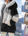 Warm Hooded Fleece Zipper Casual Coats For Winter