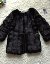 Faux Fur Winter  Elegant Thick Overcoat