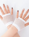 Fishnet Fingerless Long Gloves