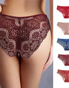 Low-Waist Female Embroidery Underwear