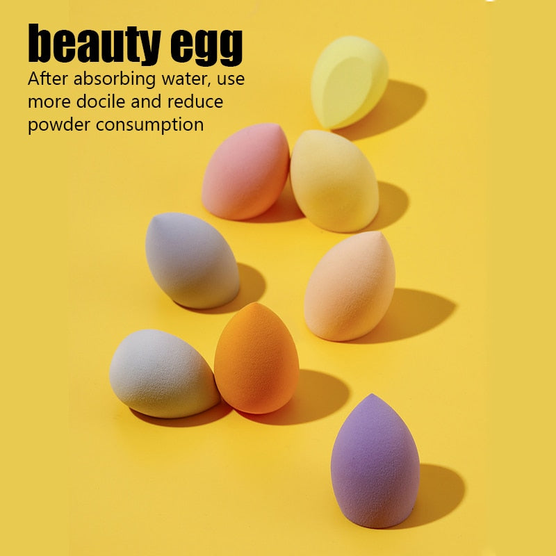 8pcs/box Make-up Blender Cosmetic Sponge Foundation Beauty Tool