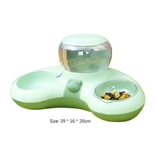 Load image into Gallery viewer, Automatic Dog/Cat Food Bowl Feeder With Water Fountain
