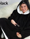 Wearable Warm TV Blanket with Sleeves