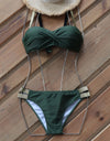 Push Up Bikini Strap Bathing Suit