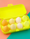 8pcs/box Make-up Blender Cosmetic Sponge Foundation Beauty Tool