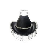 Load image into Gallery viewer, Rhinestone Cowboy Hat for Women
