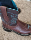 Embroidered Mid-calf Comfort Western Boots