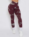 Lightning Marble Scrunch Butt Leggings