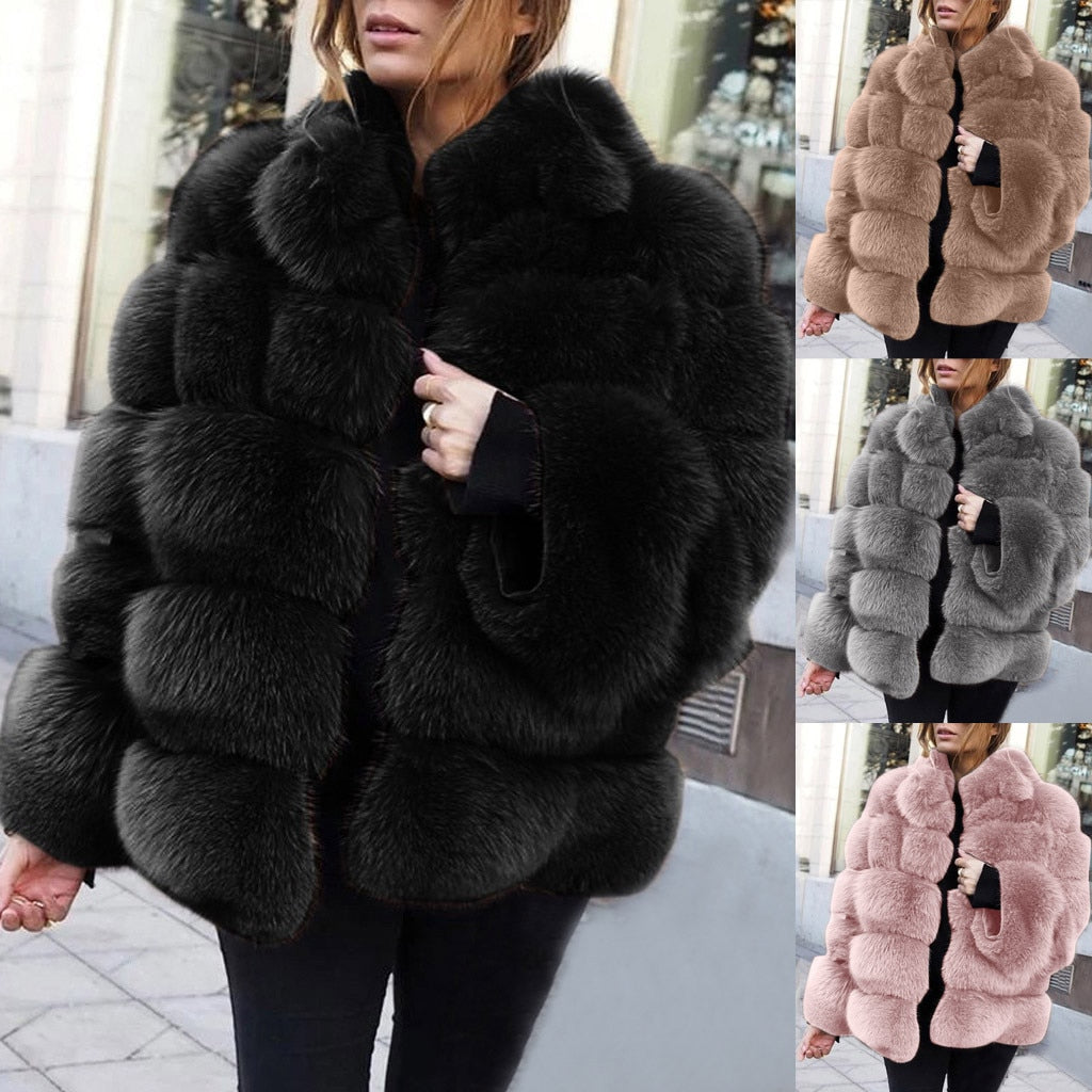 100% Faux Fur High Quality Vest Coat
