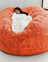 Giant Fur Bean Bag Lazy Sofa Bed