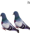 25cm Handmade Simulation Parrot Lawn Figurine