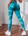 Lightning Marble Scrunch Butt Leggings