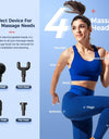 Portable Percussion Pistol Massager For Body Neck Deep Tissue Muscle
