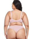 Plus size Sexy Lace thong And Bra set