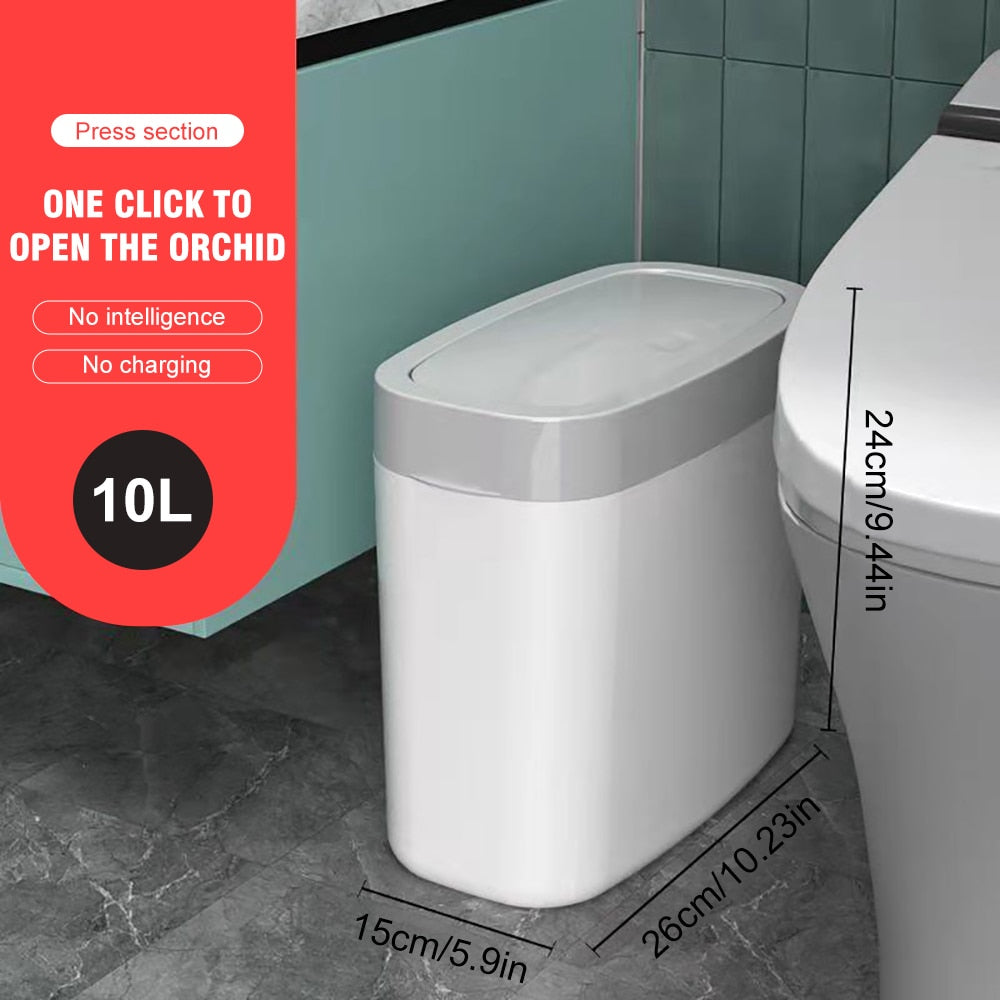 Intelligent Trash Can With Automatic Sensor