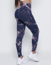Lightning Marble Scrunch Butt Leggings