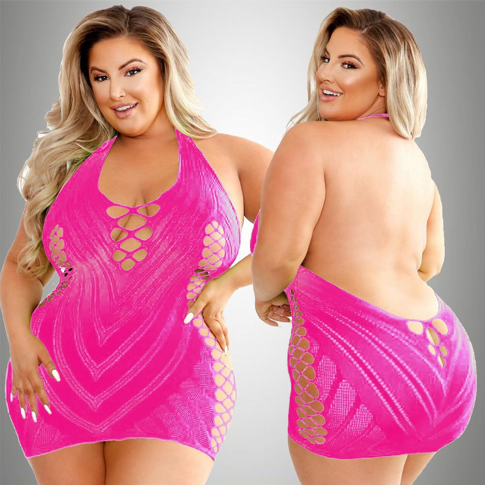 Plus Size One-Piece Bodysuit