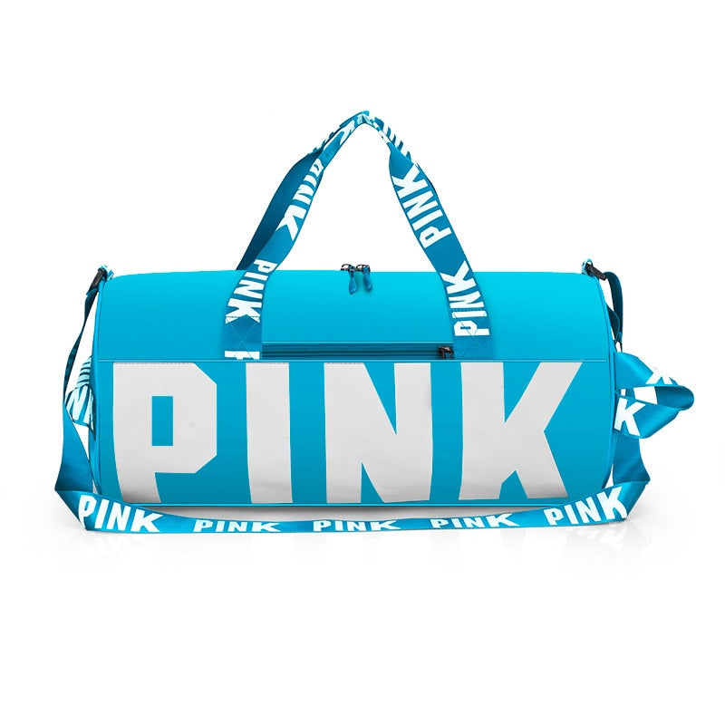 Pink Cross body Travel Bag
