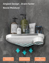Bathroom Shelves No-drill Corner Shelf Wall-mounted Shower Storage Rack/Holder