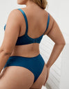 Plus size Sexy Lace thong And Bra set
