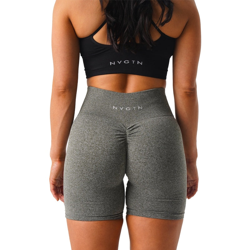 Scrunch Seamless Shorts Spandex Shorts