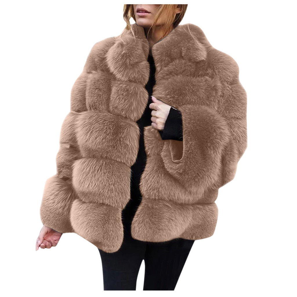 100% Faux Fur High Quality Vest Coat