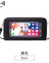 Mini Shoulder Bag Touch Screen Mobile Phone Transparent Bag