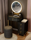 60CM Makeup Dressing Table Cabinet set With Stool