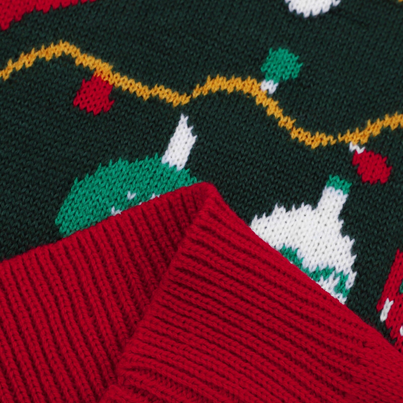 Autumn And Winter Round Neck Christmas Pattern Pullover