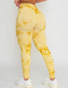 Lightning Marble Scrunch Butt Leggings