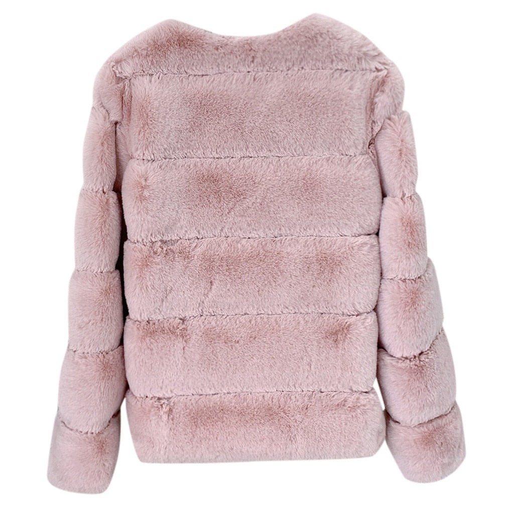 100% Faux Fur High Quality Vest Coat
