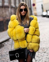 High Quality Warm Thick Hooded Fur Winter Coat