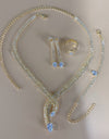 Silver Color Rhinestone Crystal Bridal Jewelry Sets