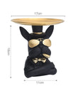 Nordic French Bulldog Sculpture Dog Statue
