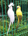 25cm Handmade Simulation Parrot Lawn Figurine