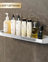 Bathroom Shelves No-drill Corner Shelf Wall-mounted Shower Storage Rack/Holder