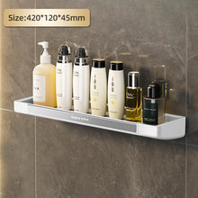 将图片加载到图库查看器，Bathroom Shelves No-drill Corner Shelf Wall-mounted Shower Storage Rack/Holder
