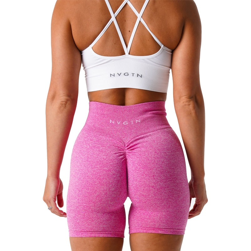 Scrunch Seamless Shorts Spandex Shorts
