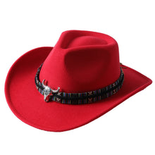 Load image into Gallery viewer, Big Brim Cowboy Hat
