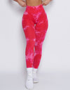 Lightning Marble Scrunch Butt Leggings