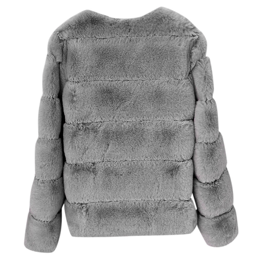 100% Faux Fur High Quality Vest Coat
