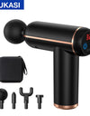 Portable Percussion Pistol Massager For Body Neck Deep Tissue Muscle