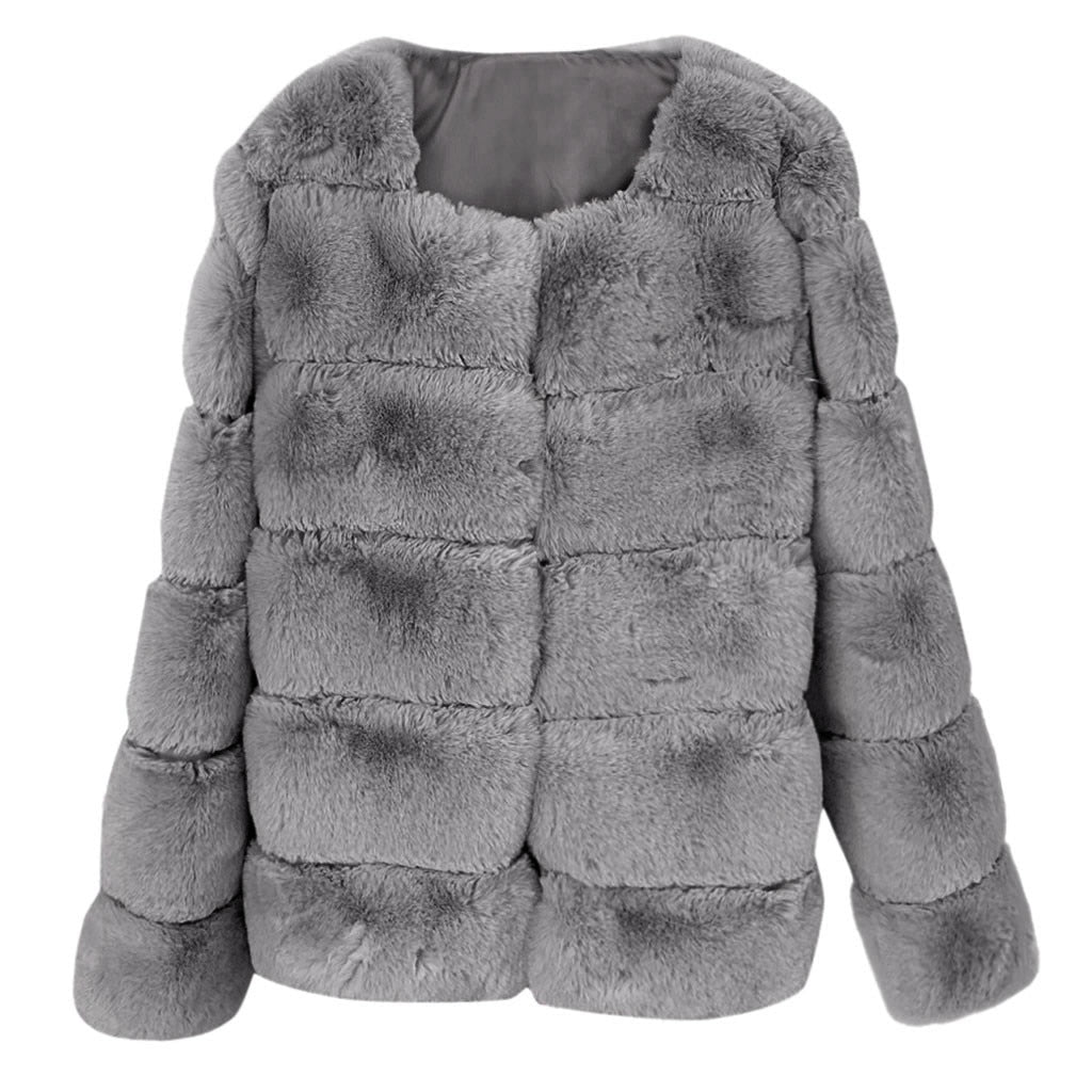 100% Faux Fur High Quality Vest Coat