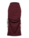 High Waist Maxi Long Skirt