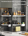 Bathroom Shelves No-drill Corner Shelf Wall-mounted Shower Storage Rack/Holder
